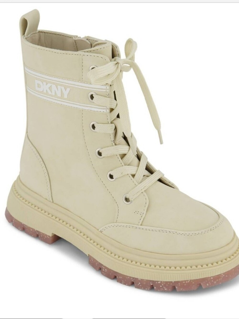 Big Girls DKNY Crissa Logo Boots. New In Box